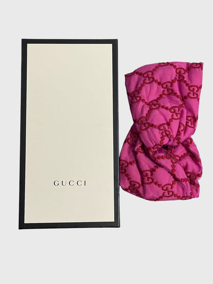 Bandeau Gucci rose