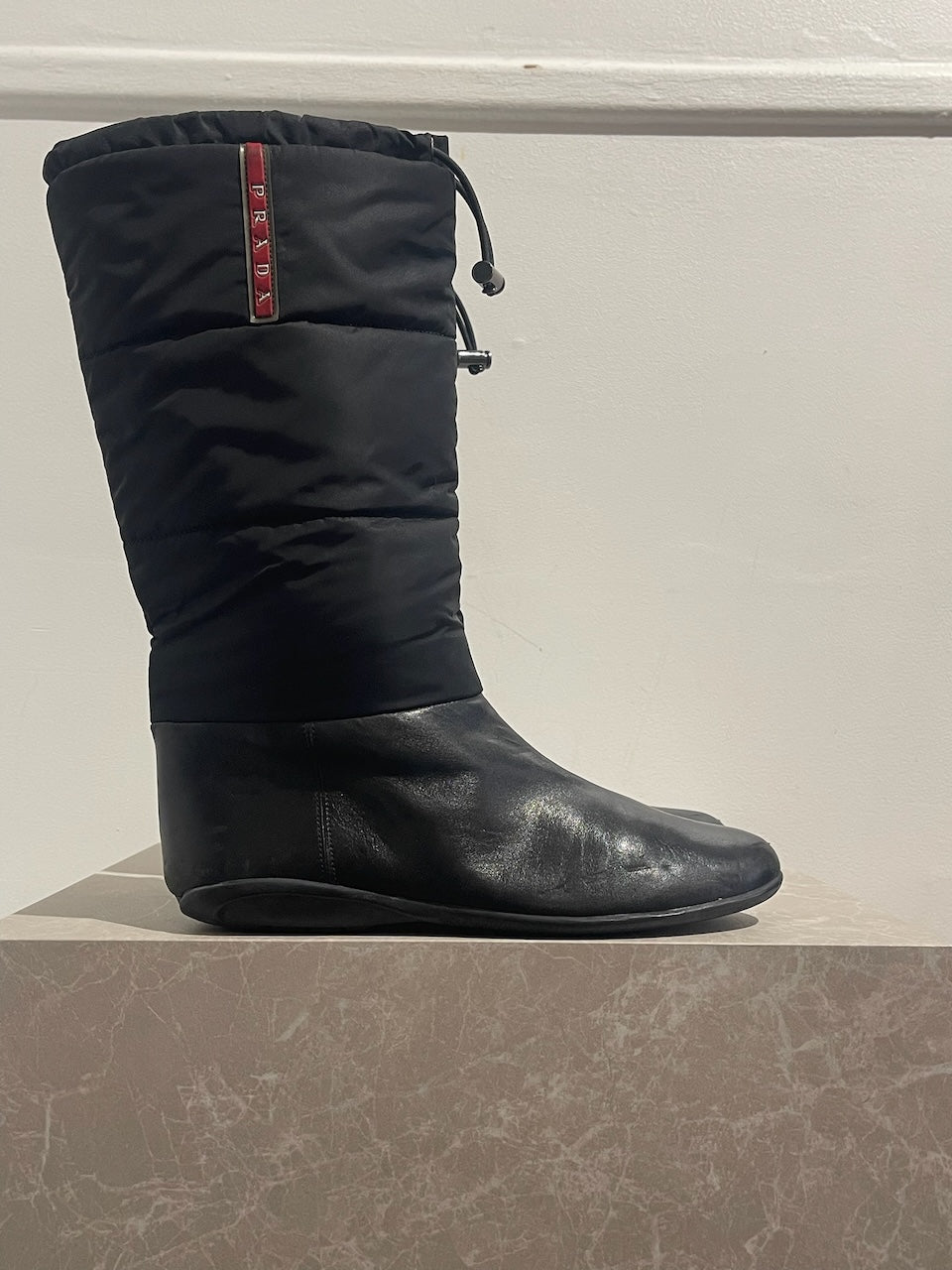 Bottes Prada noires T.39