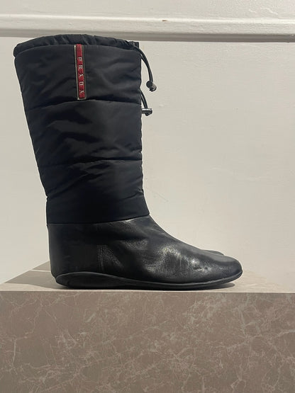 Bottes Prada noires T.39