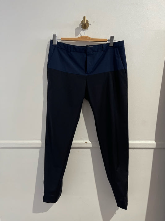 Pantalon Balenciaga noir et bleu T.40