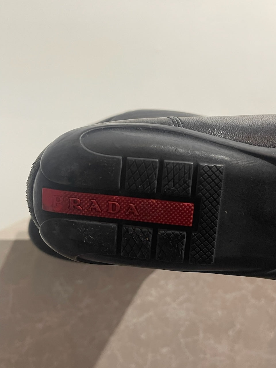 Bottes Prada noires T.39