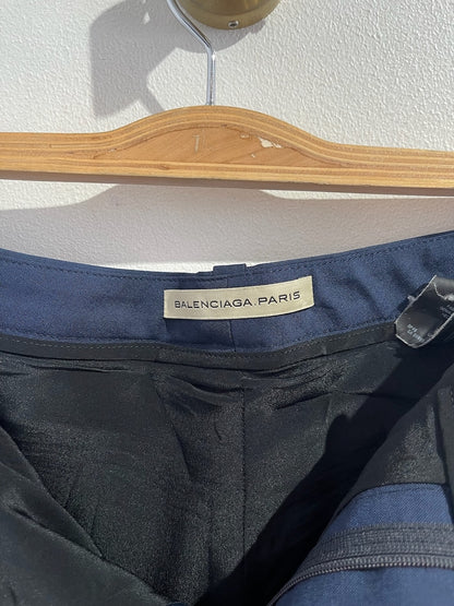 Pantalon Balenciaga noir et bleu T.40