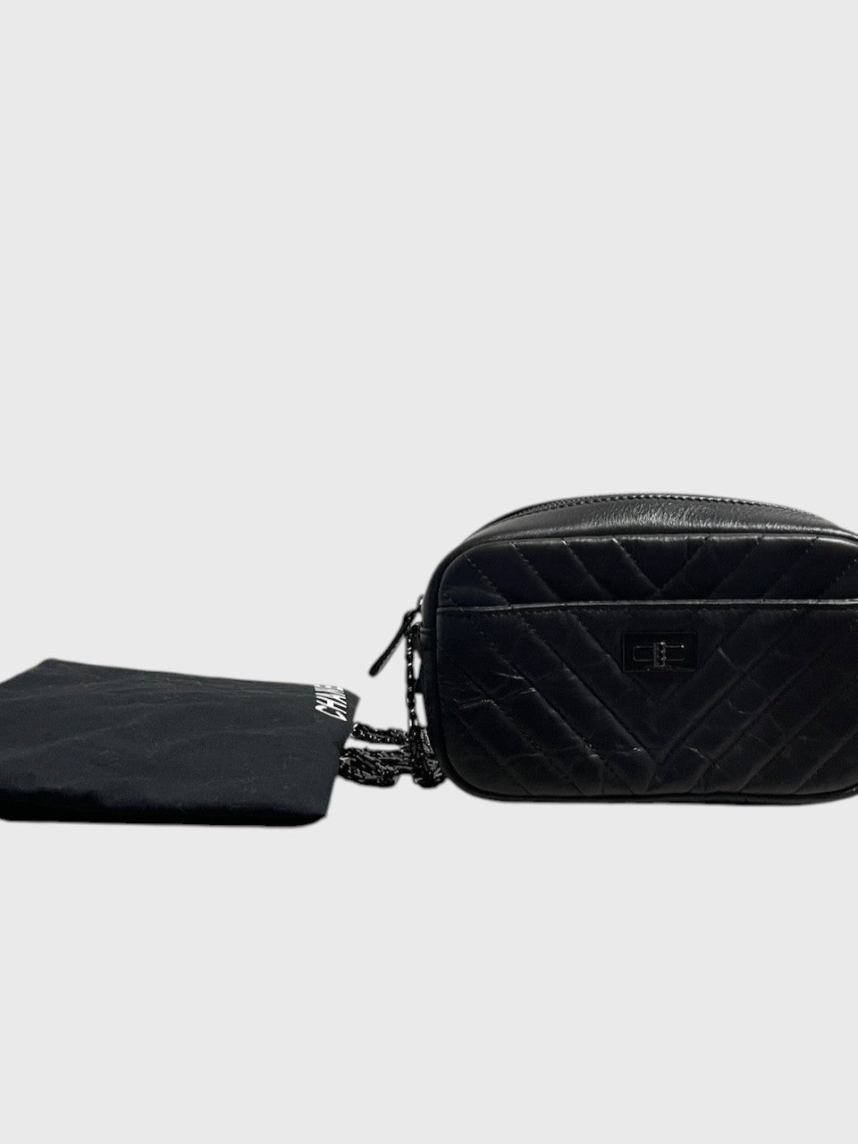 Sac Chanel Mini Camera 2.55 noir
