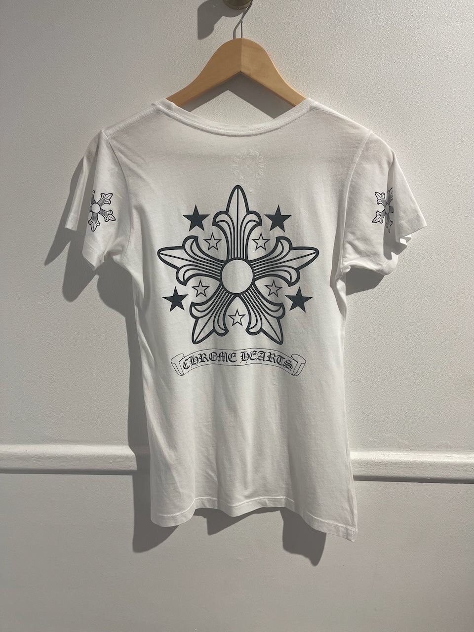 T-shirt Chrome Hearts blanc T.M