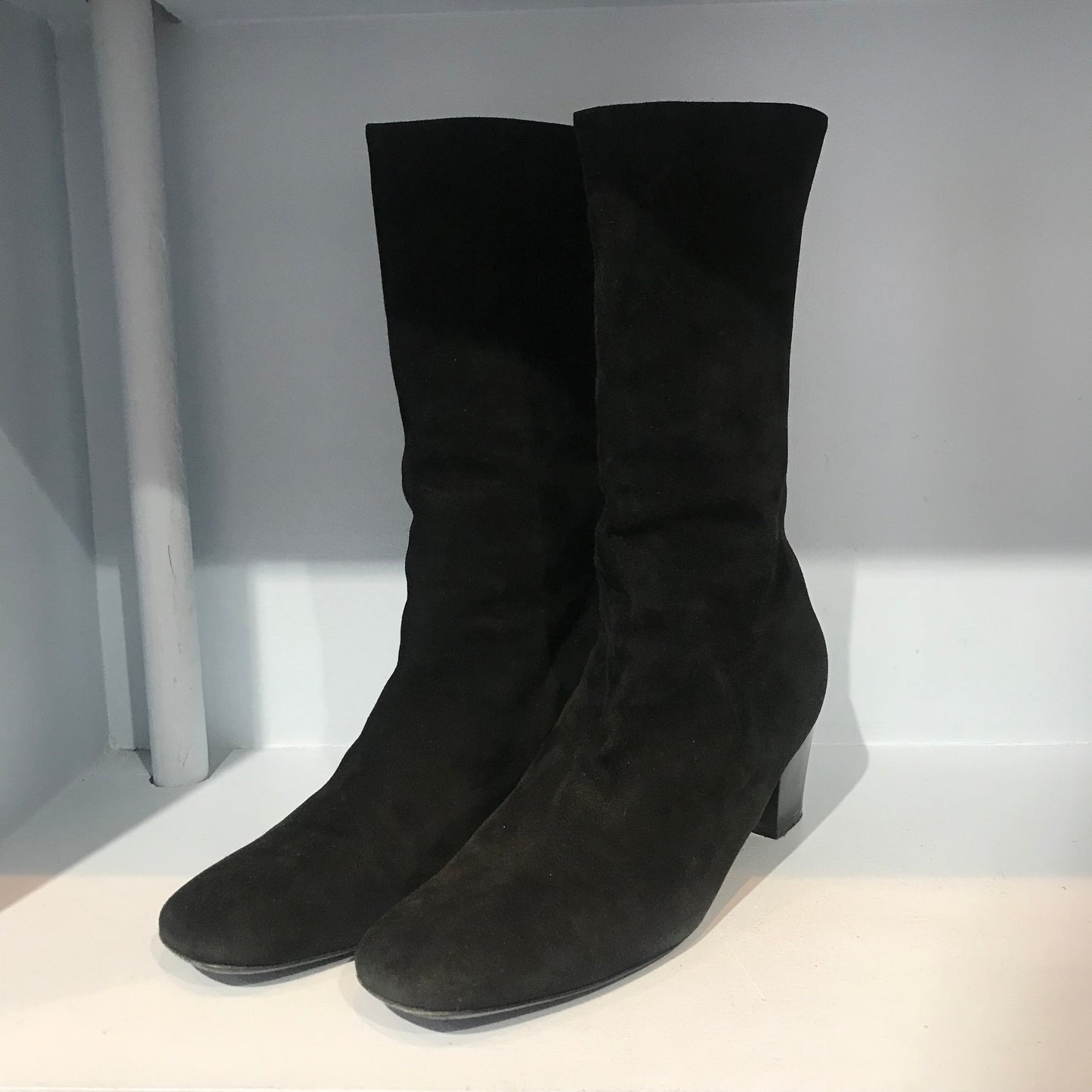 Bottes Balenciaga noires T.39