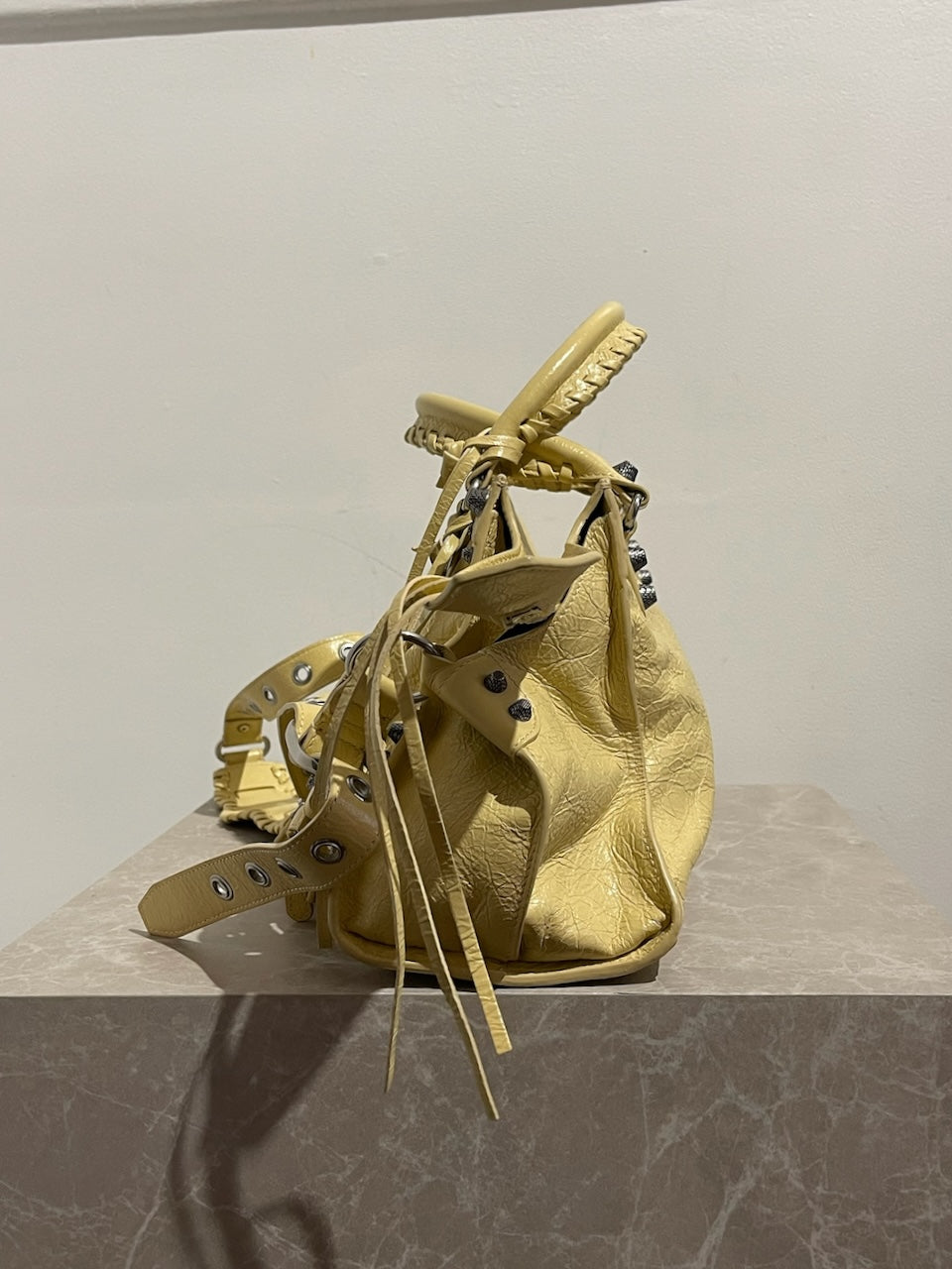 Sac Balenciaga City jaune