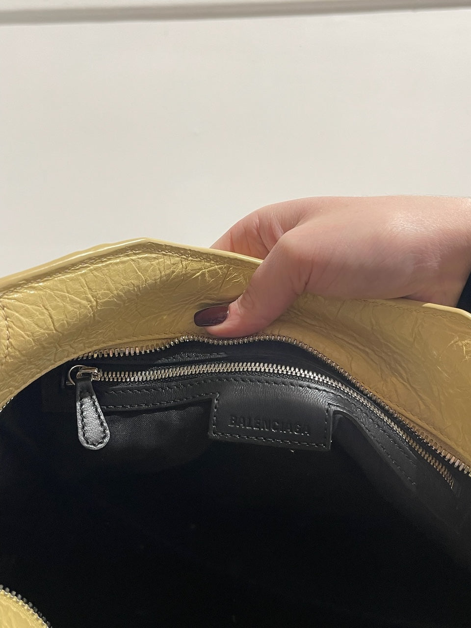 Sac Balenciaga City jaune