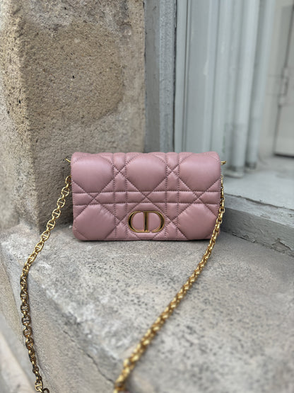 Sac Dior Caro rose Neuf