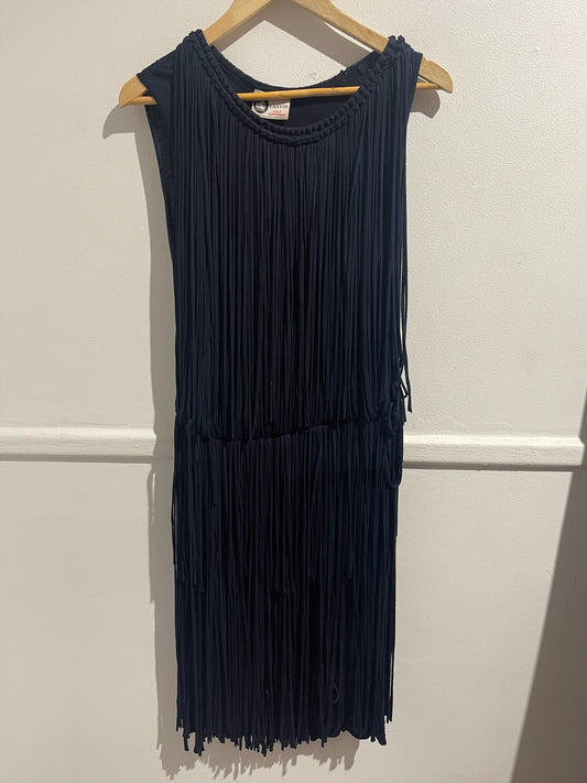 Robe Lanvin bleu marine T.M