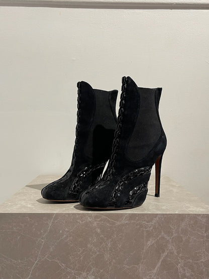 Bottines Alaia noires T.37,5