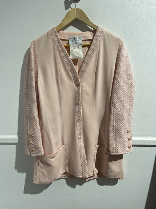 Veste Chanel rose T.42
