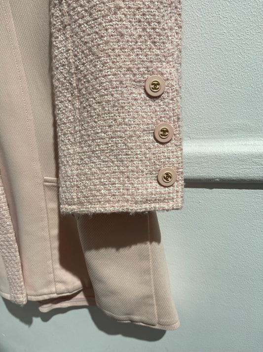 Veste Chanel rose T.42