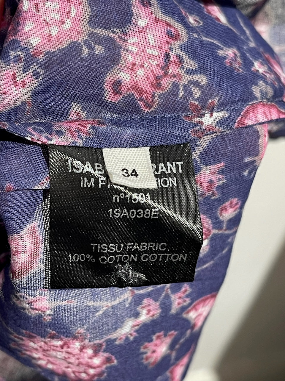 Robe Isabel Marant bleue T.34