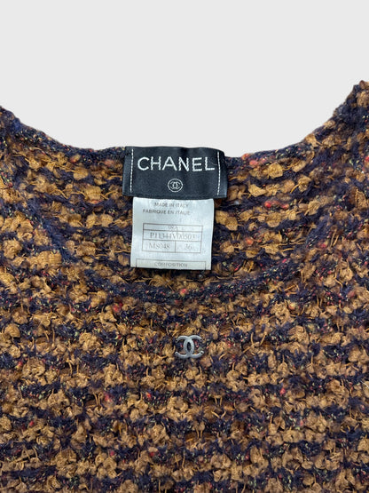 Top Chanel marron T.36