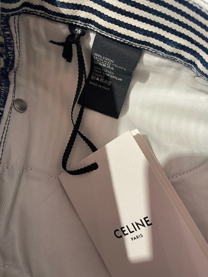 Short Celine rayé T.26 NEUF