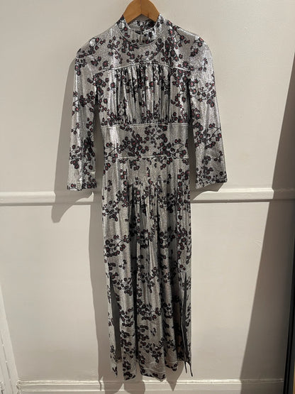 Robe Paco Rabanne argentée T.42
