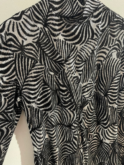 Robe Paco Rabanne zèbre T.46