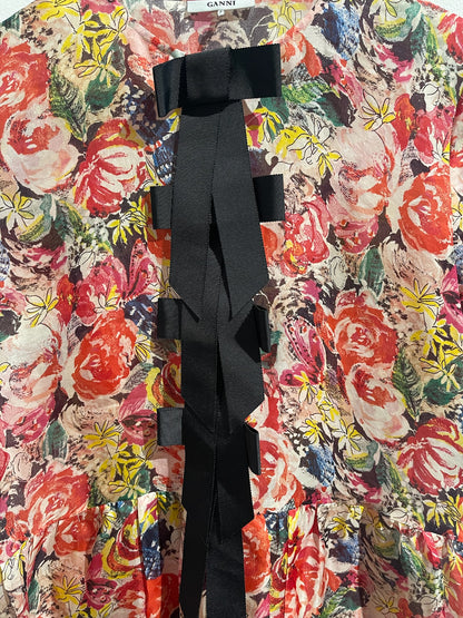 Robe Ganni à fleurs T.40