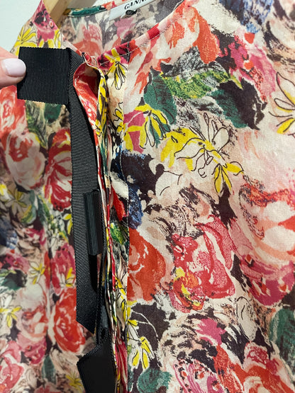 Robe Ganni à fleurs T.40