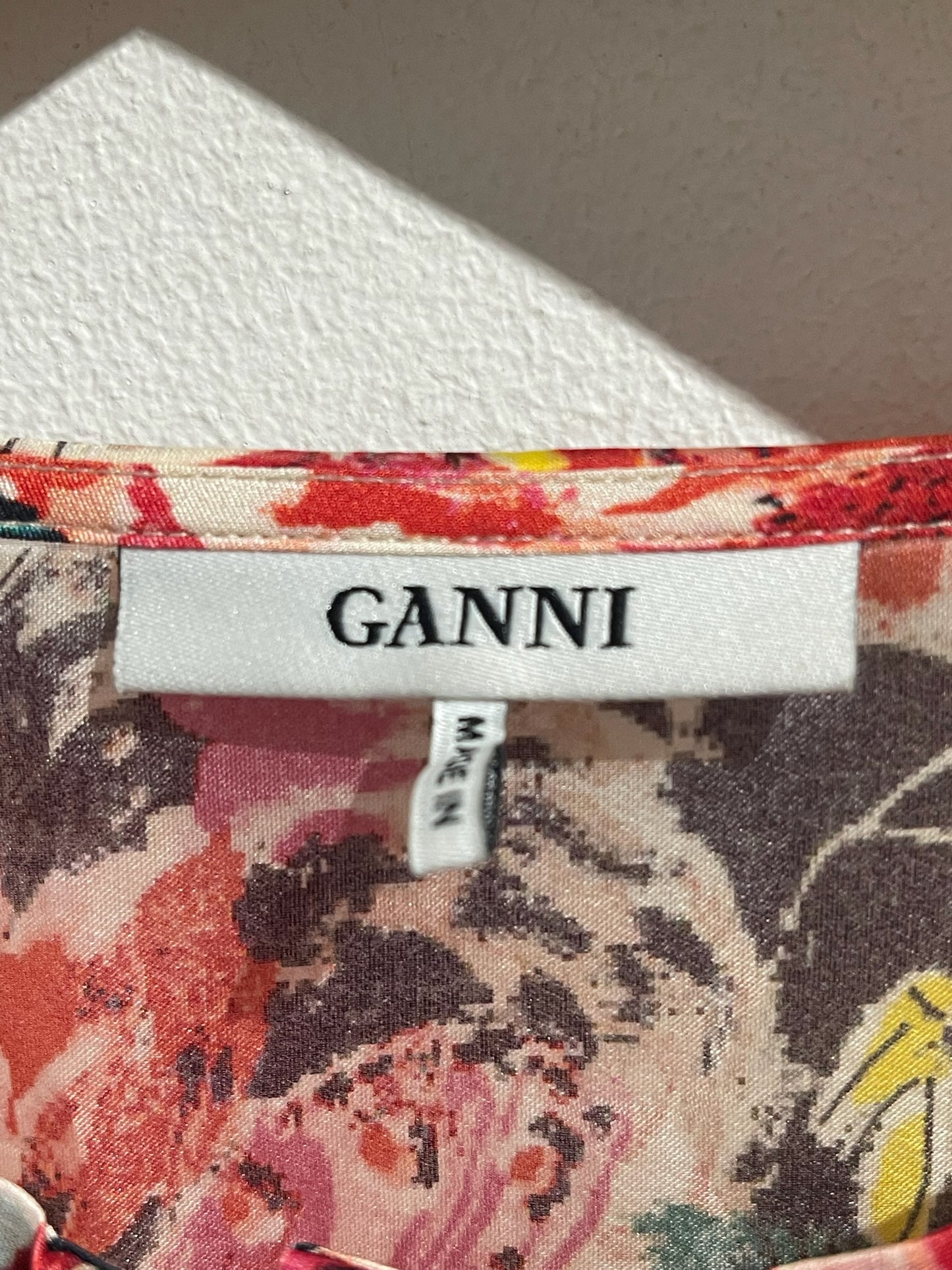 Robe Ganni à fleurs T.40