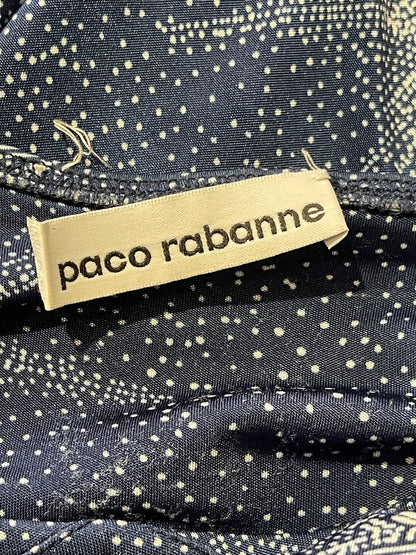 Jupe Paco Rabanne bleue T.42