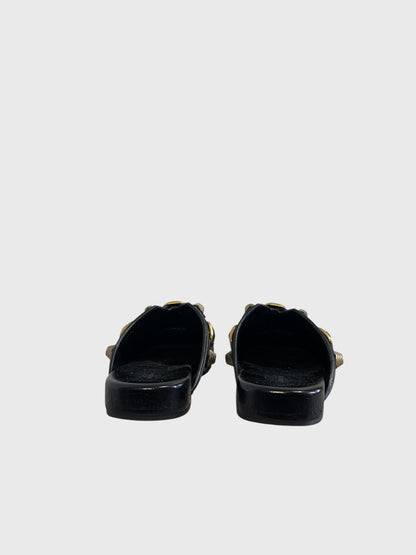 Mules Balenciaga Cagole noires T.37