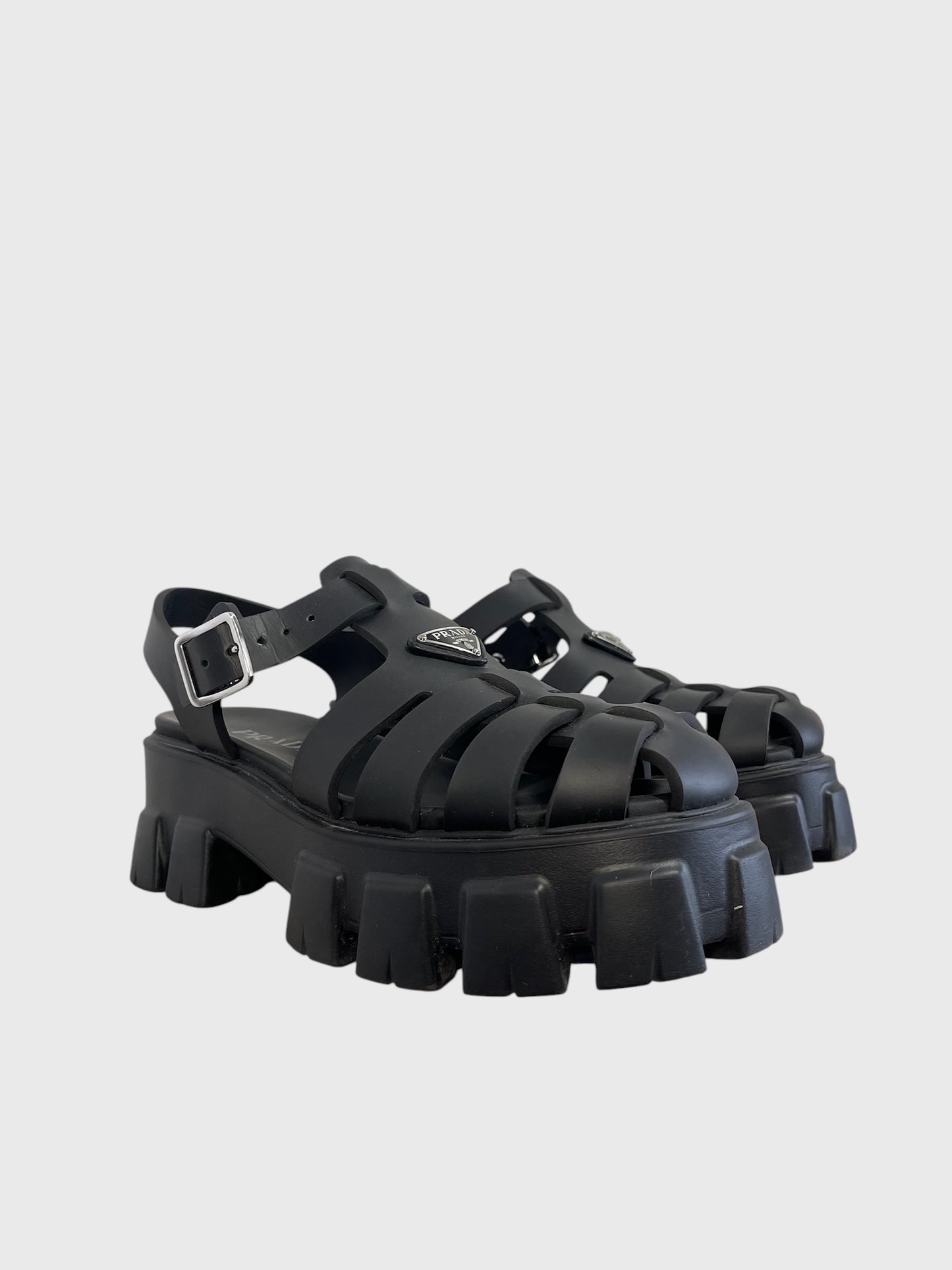 Sandales Prada Monolith T.39