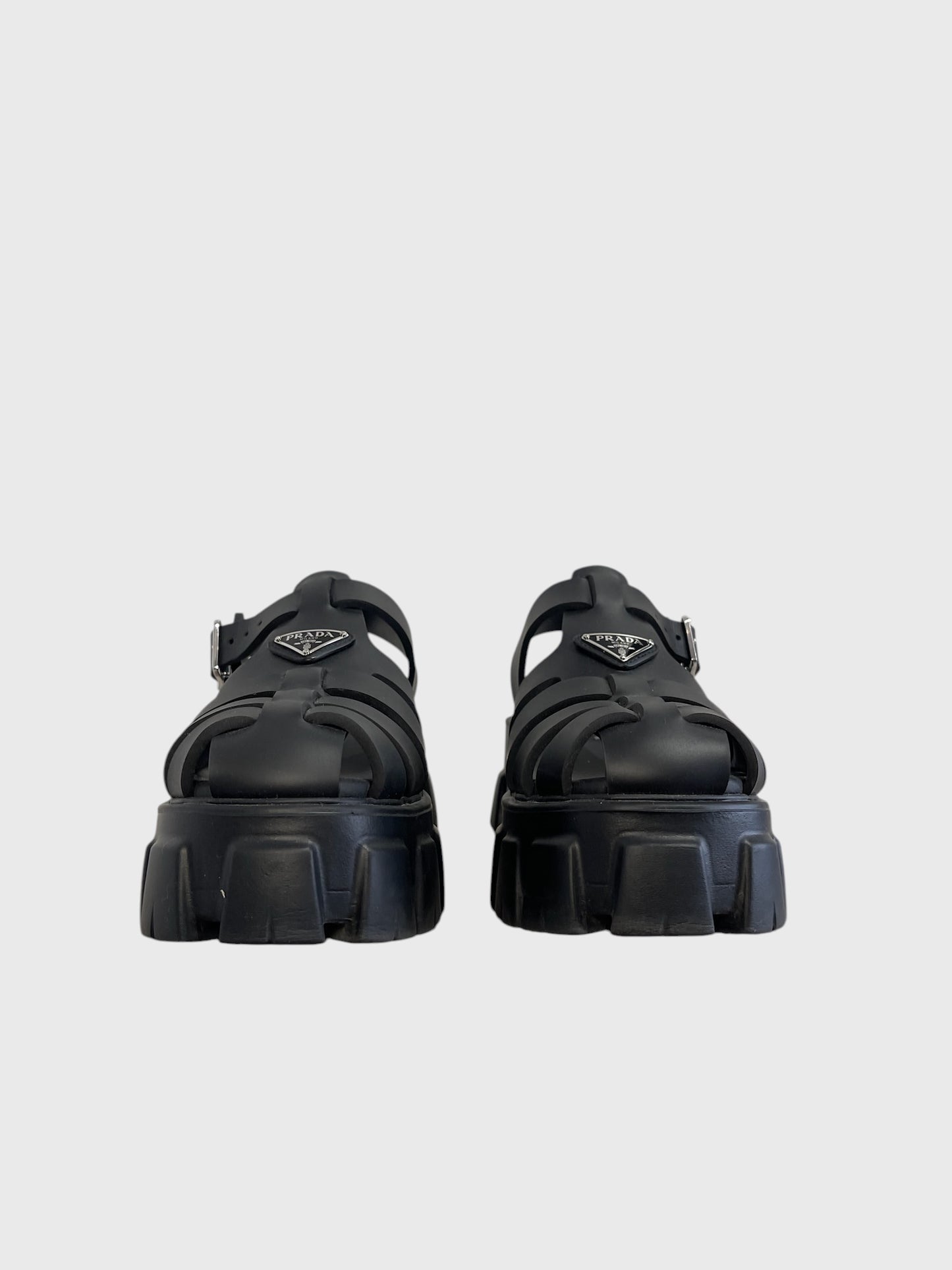 Sandales Prada Monolith T.39