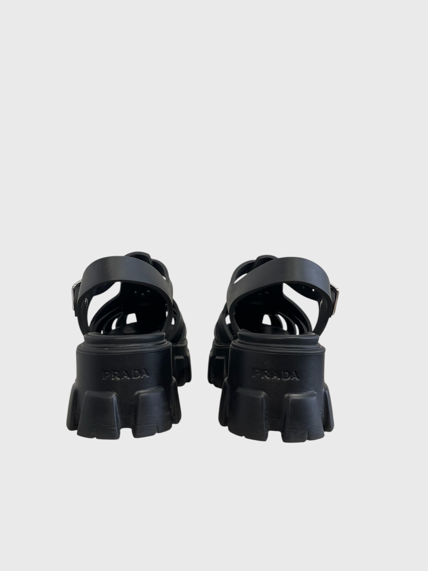 Sandales Prada Monolith T.39