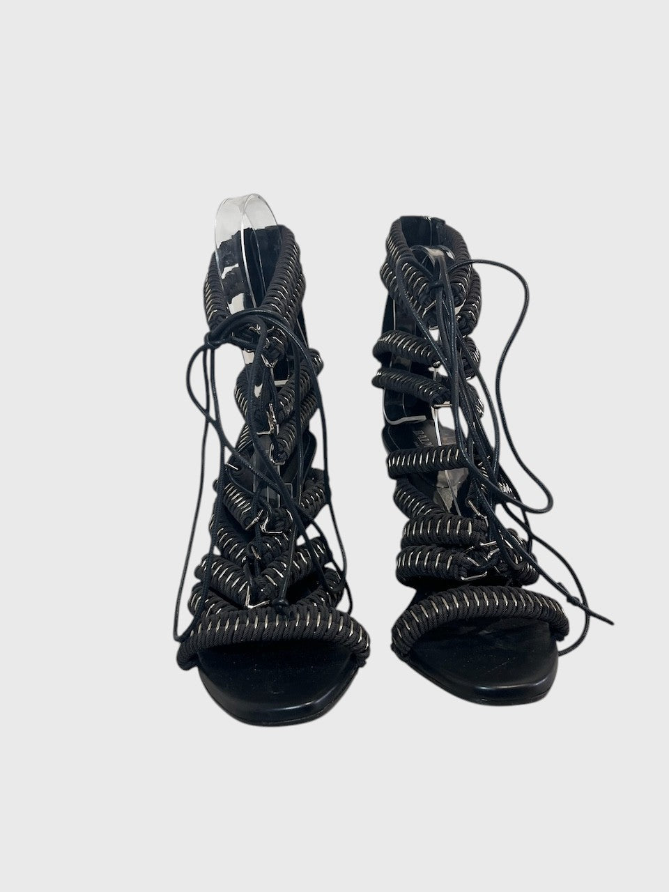Sandales Balmain noires T.40