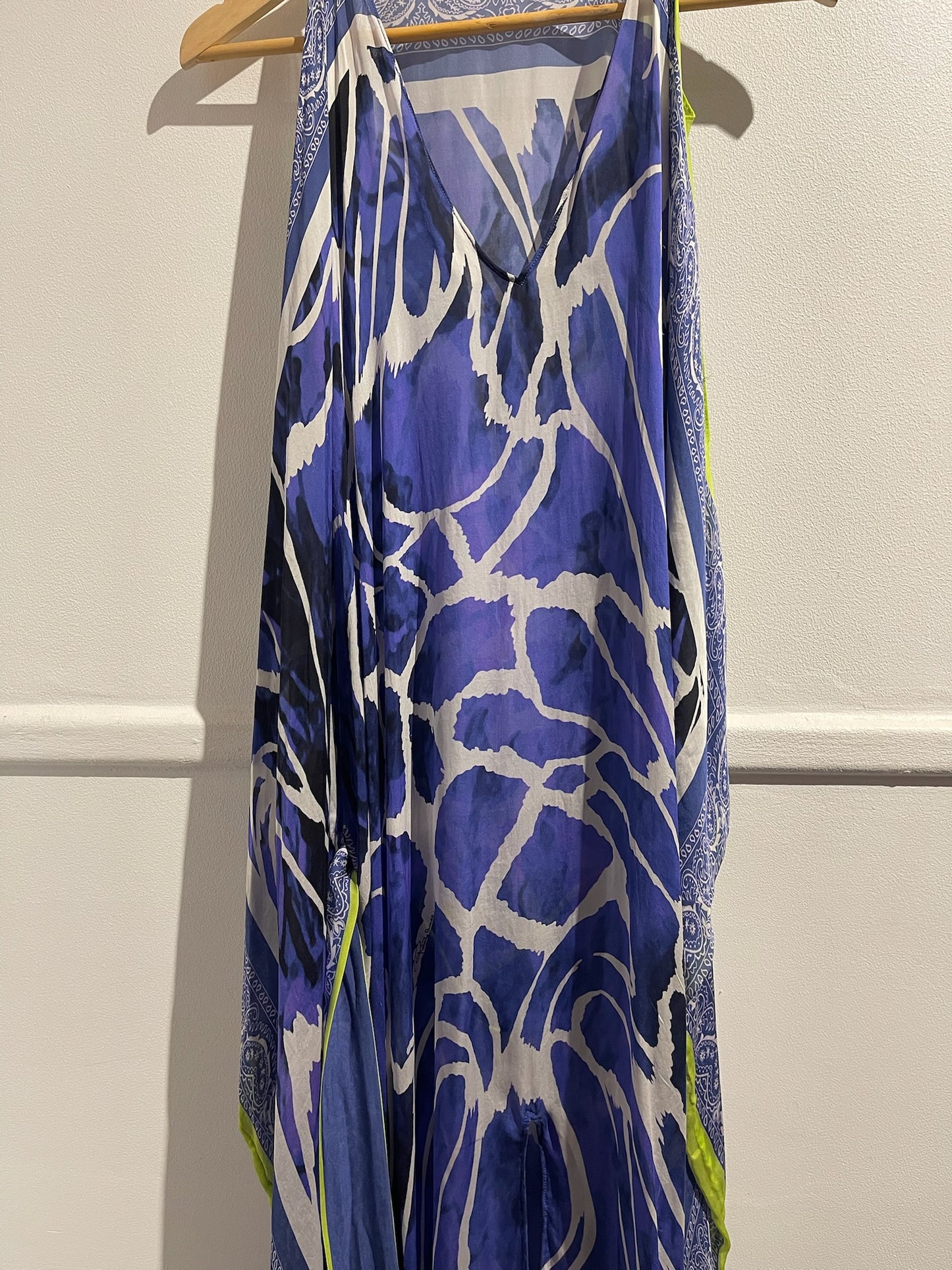 Robe Roberto Cavalli bleue T.M