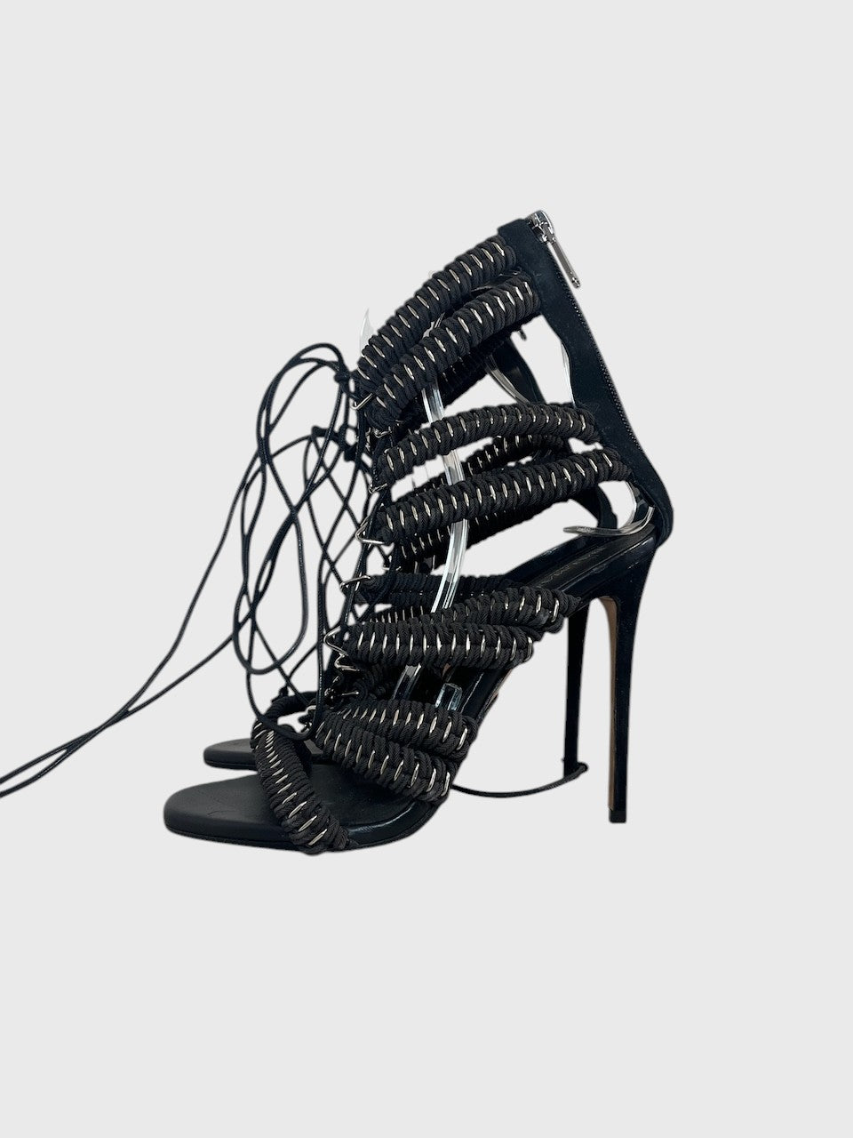 Sandales Balmain noires T.40
