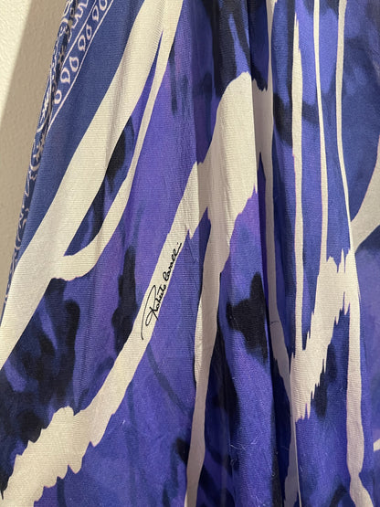 Robe Roberto Cavalli bleue T.M