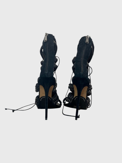 Sandales Balmain noires T.40