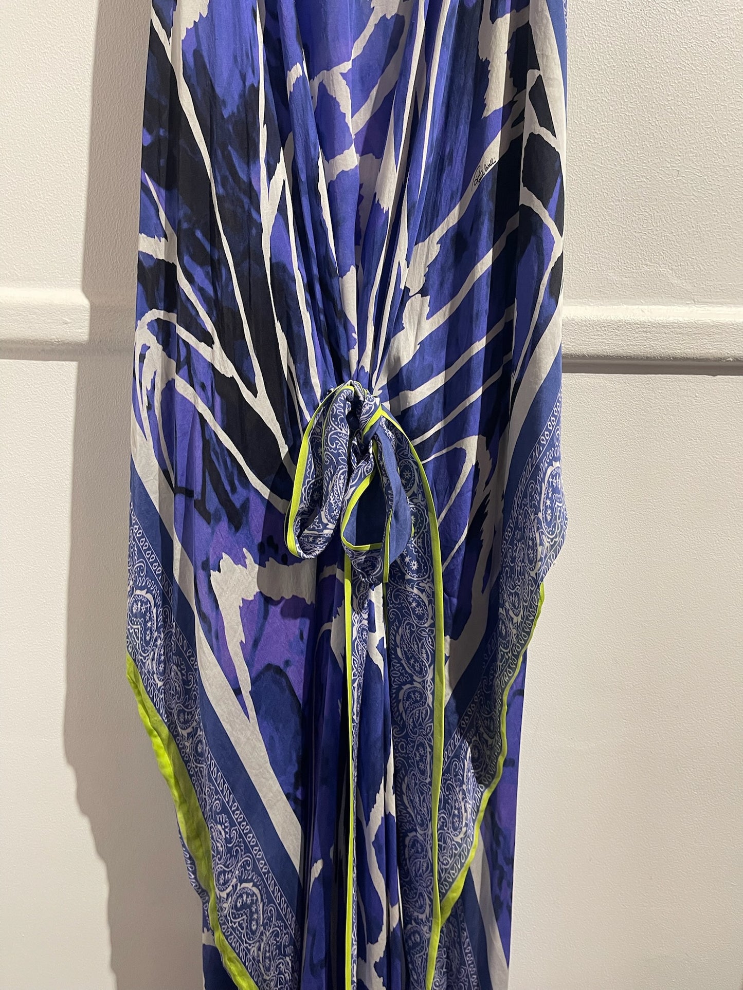 Robe Roberto Cavalli bleue T.M