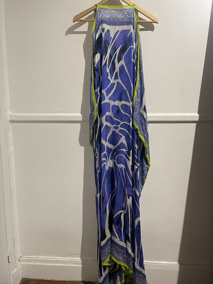 Robe Roberto Cavalli bleue T.M