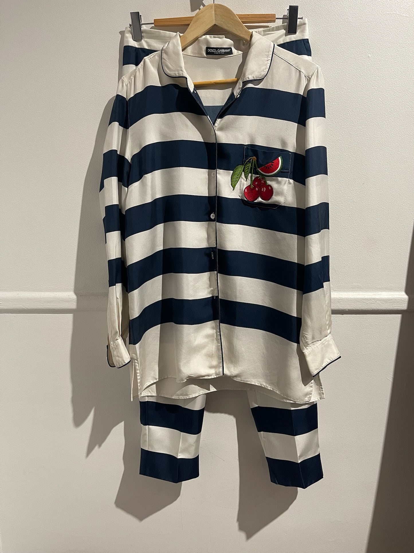 Ensemble Dolce & Gabbana rayé T.38-40