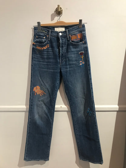 Jeans Mother bleu T.26