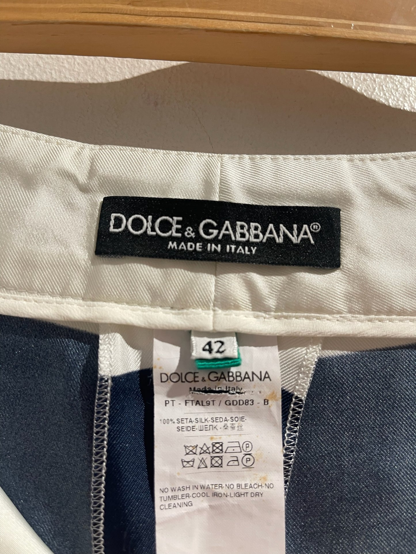 Ensemble Dolce & Gabbana rayé T.38-40