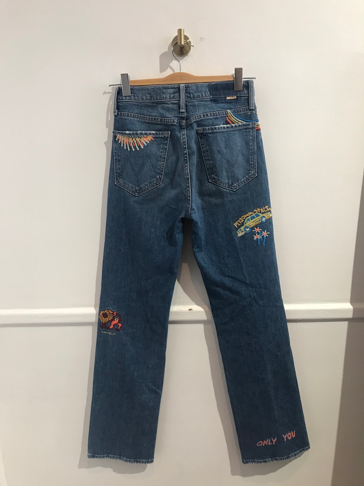 Jeans Mother bleu T.26