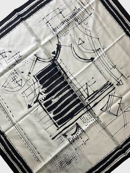 Foulard Chanel blanc Couture