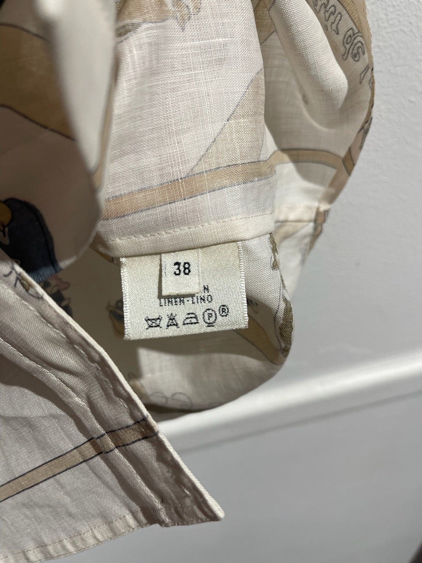 Chemisier Hermès T.38