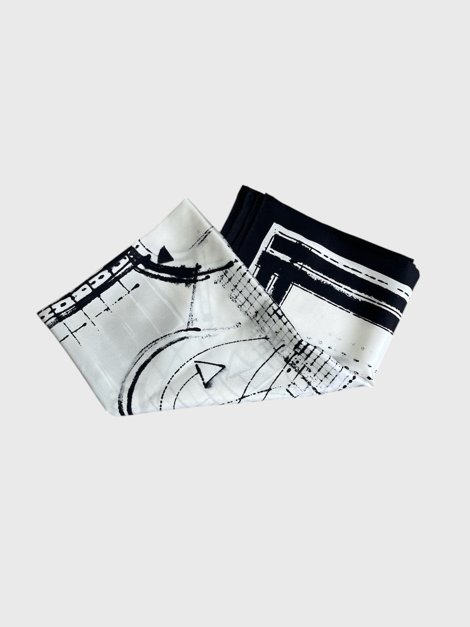 Foulard Chanel blanc Couture