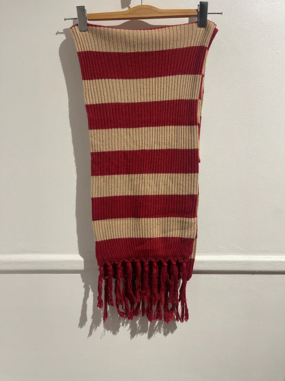 Echarpe Valentino rayée