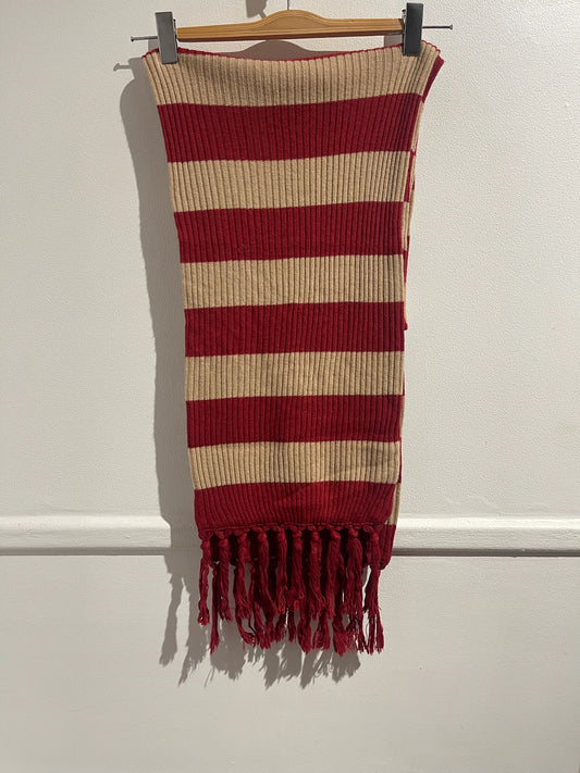 Echarpe Valentino rayée