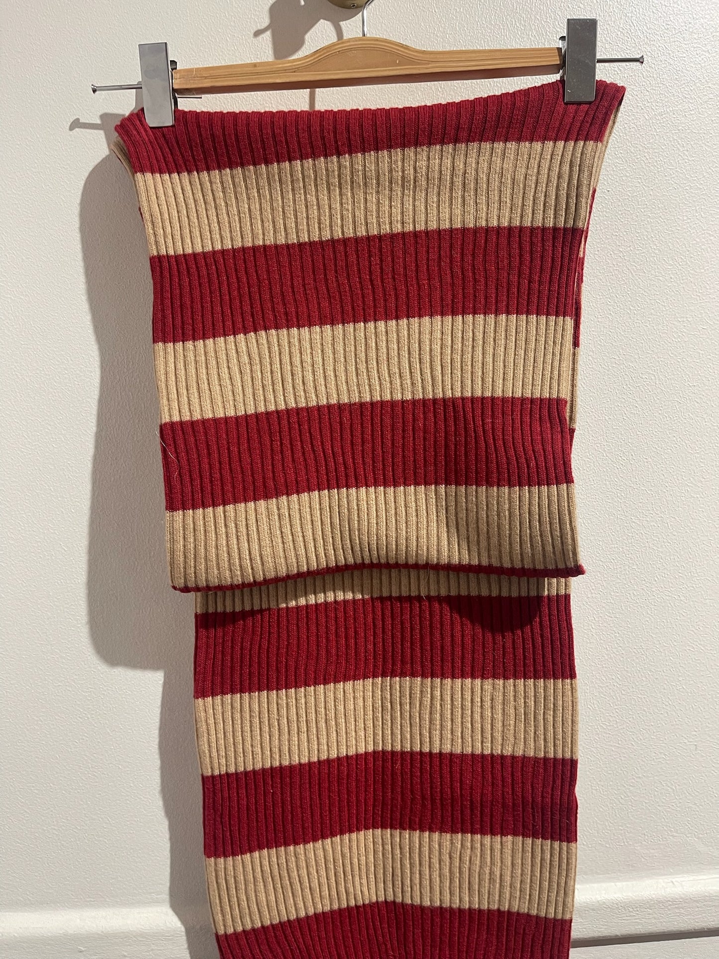 Echarpe Valentino rayée