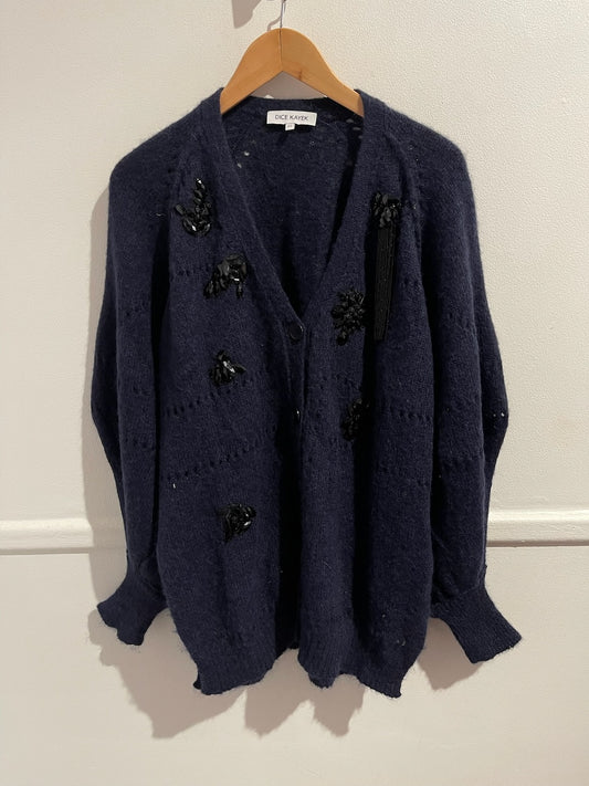 Gilet Dice Kayek bleu marine T.36