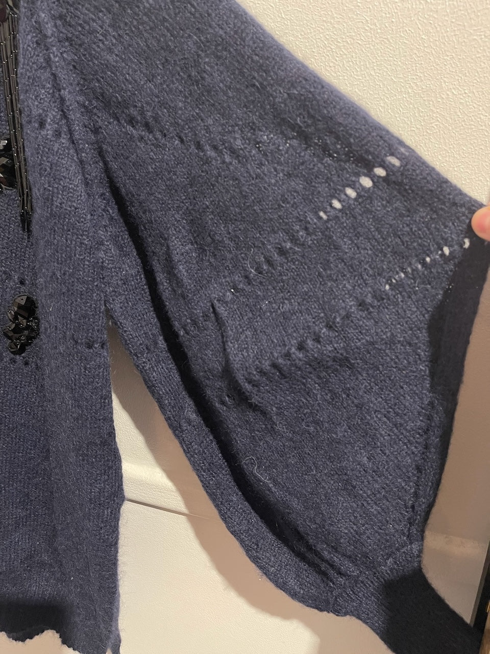 Gilet Dice Kayek bleu marine T.36