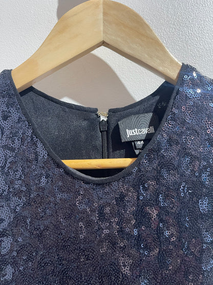 Robe Just Cavalli bleu marine T.40