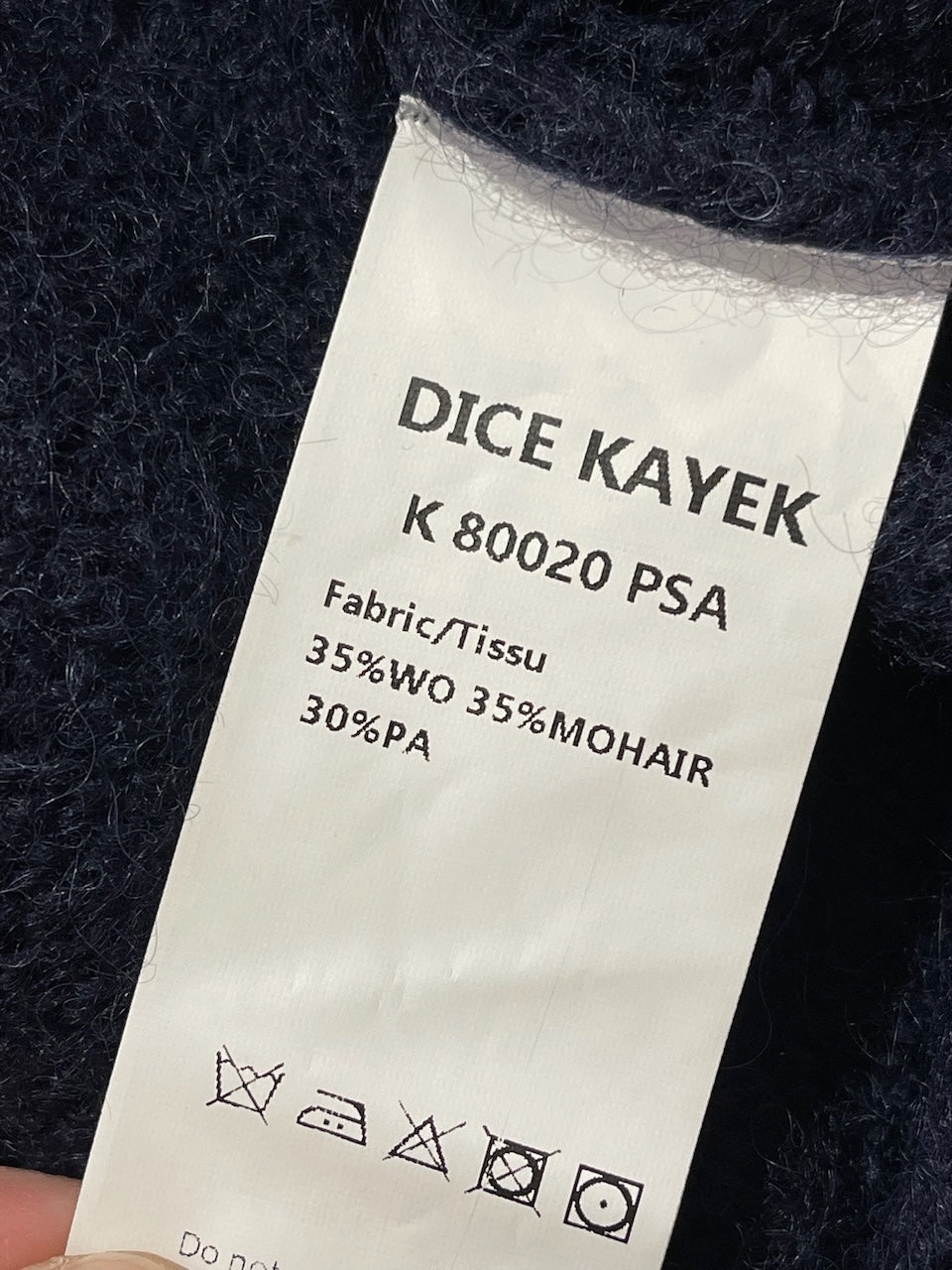 Gilet Dice Kayek bleu marine T.36